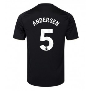 Fulham Joachim Andersen #5 Alternativní Dres 2025-26 Krátký Rukáv